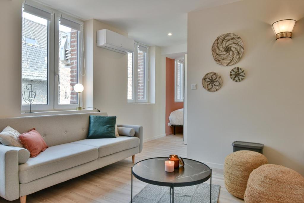Residence Jean Hardy - Hyper Centre, Parking Gratuit, Wifi, Clim, Gare 발랑시엔 외부 사진